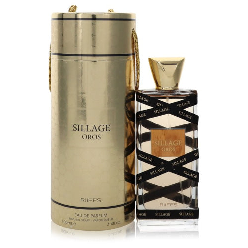 Sillage Oros by RiiffsEau De Parfum Spray (Unisex) 3.4 oz 3.4 oz / 100 ml / Alcohol, Amber, Woody, Aldehyde, Oils Unisex