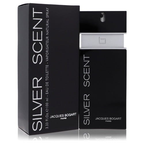 Silver Scent by Jacques BogartEau De Toilette Spray 3.4 oz 3.4 oz / 100 ml / Alcohol, Amber, Woody, Aldehyde, Oils Men