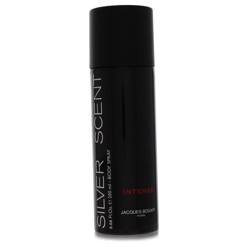 Silver Scent Intense by Jacques BogartBody Spray 6.6 oz 6.6 oz / 195 ml / Alcohol, Amber, Woody, Aldehyde, Oils Men