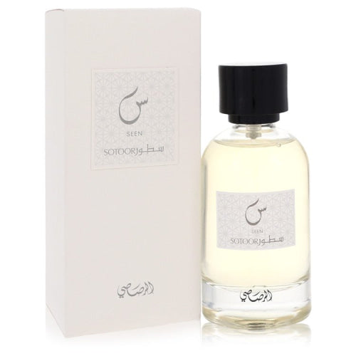 Sotoor Seen by RasasiEau De Parfum Spray 3.33 oz 3.33 oz / 98 ml / Alcohol, Amber, Woody, Aldehyde, Oils Women