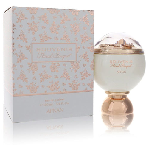Souvenir Floral Bouquet by AfnanEau De Parfum Spray 3.4 oz 3.4 oz / 100 ml / Alcohol, Amber, Woody, Aldehyde, Oils Women