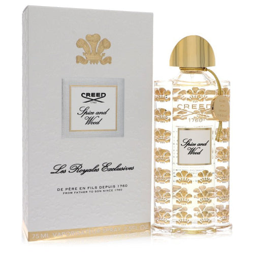 Spice and Wood by CreedEau De Parfum Spray (Unisex) 2.5 oz 2.5 oz / 75 ml / Alcohol, Amber, Woody, Aldehyde, Oils Unisex