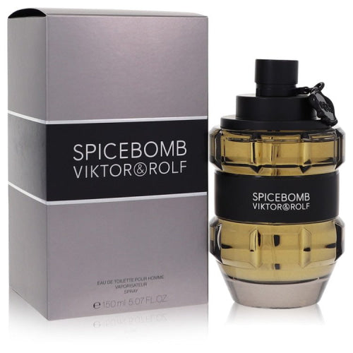 Spicebomb by Viktor & RolfEau De Toilette Spray 5 oz 5 oz / 150 ml / Alcohol, Amber, Woody, Aldehyde, Oils Men