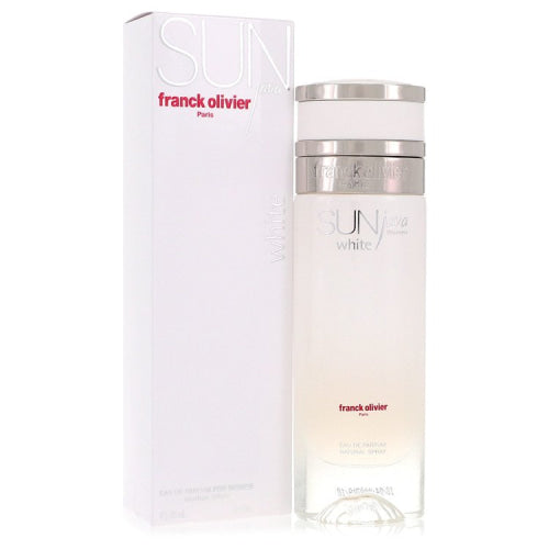 Sun Java White by Franck OlivierEau De Parfum Spray 2.5 oz 2.5 oz / 75 ml / Alcohol, Amber, Woody, Aldehyde, Oils Women