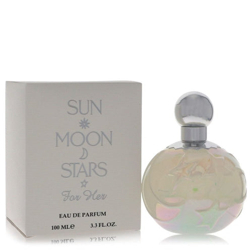 Sun Moon Stars by Karl LagerfeldEau De Parfum Spray 3.3 oz 3.3 oz / 100 ml / Alcohol, Amber, Woody, Aldehyde, Oils Women
