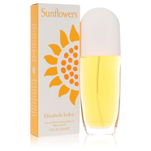 Sunflowers by Elizabeth ArdenEau De Toilette Spray 1 oz 1 oz / 30 ml / Alcohol, Amber, Woody, Aldehyde, Oils Women