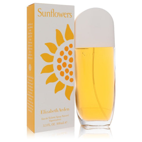 Sunflowers by Elizabeth ArdenEau De Toilette Spray 3.3 oz 3.3 oz / 100 ml / Alcohol, Amber, Woody, Aldehyde, Oils Women