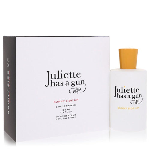 Sunny Side Up by Juliette Has a GunEau De Parfum Spray 3.3 oz 3.3 oz / 100 ml / Alcohol, Amber, Woody, Aldehyde, Oils Women