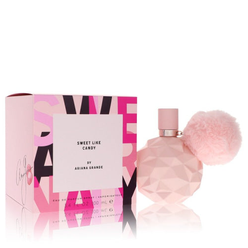 Sweet Like Candy by Ariana GrandeEau De Parfum Spray 3.4 oz 3.4 oz / 100 ml / Alcohol, Amber, Woody, Aldehyde, Oils Women