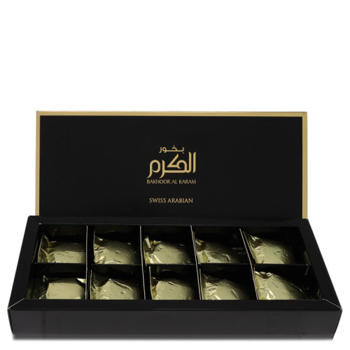 Swiss Arabian Bakhoor Al Karam by Swiss ArabianBakhoor Incense (Unisex) 55 grams 55 grams / 55 grams / Alcohol, Amber, Woody, Aldehyde,
