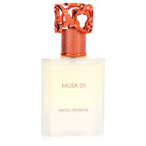 Swiss Arabian Musk 01 by Swiss ArabianEau De Parfum Spray (Unisex Unboxed) 1.7 oz 1.7 oz / 50 ml / Alcohol, Amber, Woody, Aldehyde, Oils Men