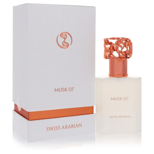 Swiss Arabian Musk 07 by Swiss ArabianEau De Parfum Spray (Unisex) 1.7 oz 1.7 oz / 50 ml / Alcohol, Amber, Woody, Aldehyde, Oils Unisex
