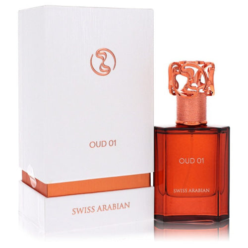 Swiss Arabian Oud 01 by Swiss ArabianEau De Parfum Spray (Unisex) 1.7 oz 1.7 oz / 50 ml / Alcohol, Amber, Woody, Aldehyde, Oils Unisex