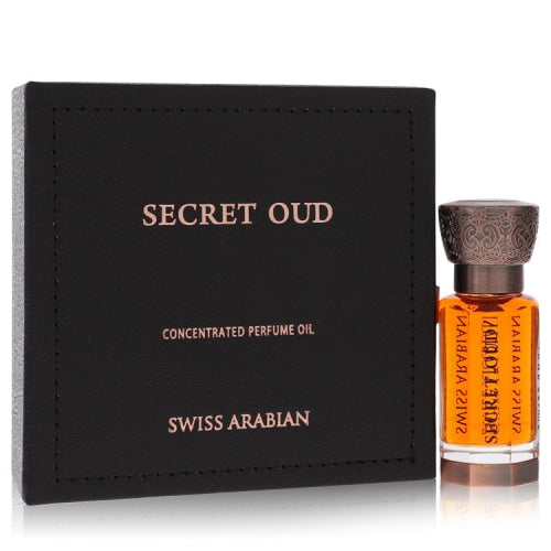 Swiss Arabian Secret Oud by Swiss ArabianConcentrated Perfume Oil (Unisex).4 oz.4 oz / 12 ml / Alcohol, Amber, Woody, Aldehyde, Oils Unisex