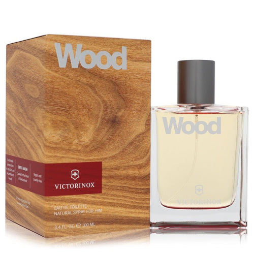 Swiss Army Wood by VictorinoxEau De Toilette Spray 3.4 oz 3.4 oz / 100 ml / Alcohol, Amber, Woody, Aldehyde, Oils Men