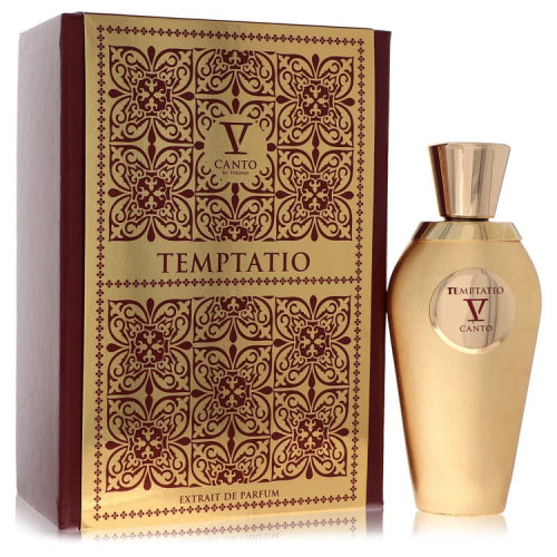 Temptatio V by V CantoExtrait De Parfum Spray (Unisex) 3.38 oz 3.38 oz / 100 ml / Alcohol, Amber, Woody, Aldehyde, Oils Unisex