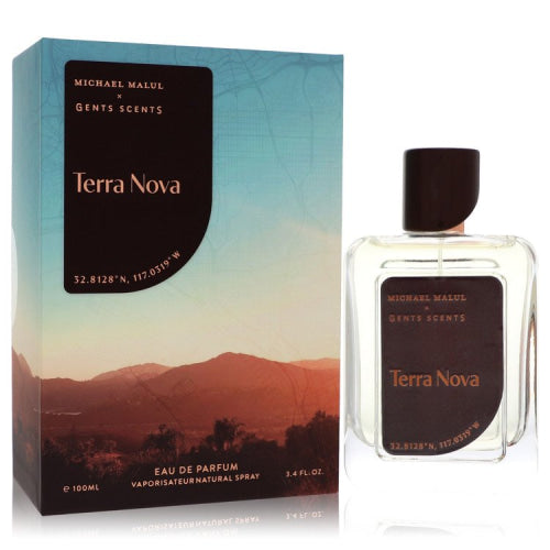 Terra Nova by Michael MalulEau De Parfum Spray 3.4 oz 3.4 oz / 100 ml / Alcohol, Amber, Woody, Aldehyde, Oils Men