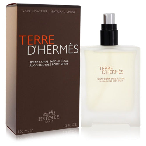 Terre D’Hermes by HermesBody Spray (Alcohol Free) 3.3 oz 3.3 oz / 100 ml / Alcohol, Amber, Woody, Aldehyde, Oils Men