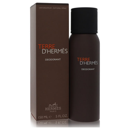Terre D’Hermes by HermesDeodorant Spray 5 oz 5 oz / 150 ml / Alcohol, Amber, Woody, Aldehyde, Oils Men
