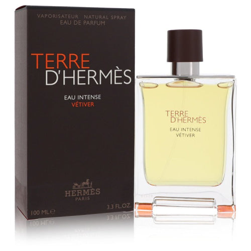 Terre D’hermes Eau Intense Vetiver by HermesEau De Parfum Spray 3.3 oz 3.3 oz / 100 ml / Alcohol, Amber, Woody, Aldehyde, Oils Men