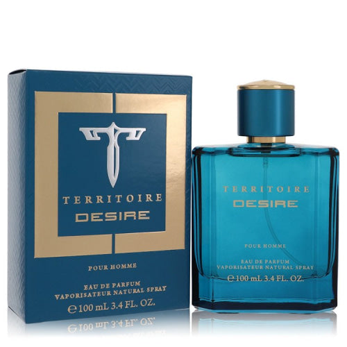 Territoire Desire by YZY PerfumeEau De Parfum Spray 3.4 oz 3.4 oz / 100 ml / Alcohol, Amber, Woody, Aldehyde, Oils Men