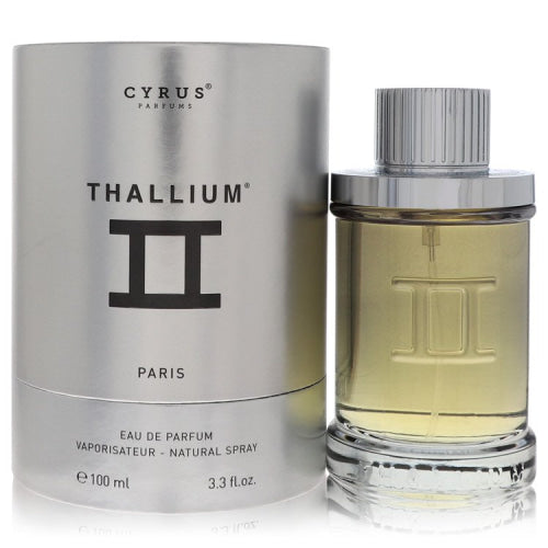 Thallium II by Yves De SistelleEau De Parfum Spray 3.3 oz 3.3 oz / 100 ml / Alcohol, Amber, Woody, Aldehyde, Oils Men