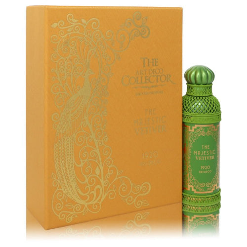 The Majestic Vetiver by Alexandre JEau De Parfum Spray (Unisex) 3.4 oz 3.4 oz / 100 ml / Alcohol, Amber, Woody, Aldehyde, Oils Unisex