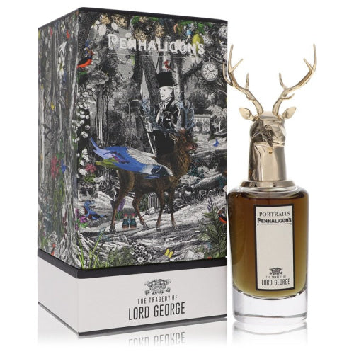 The Tragedy of Lord George by Penhaligon’sEau De Parfum Spray 2.5 oz 2.5 oz / 75 ml / Alcohol, Amber, Woody, Aldehyde, Oils Men