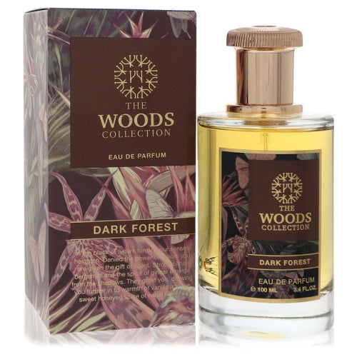 The Woods Collection Dark Forest by The Woods CollectionEau De Parfum Spray (Unisex) 3.4 oz 3.4 oz / 100 ml / Alcohol, Amber, Woody,