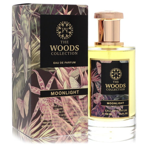 The Woods Collection Moonlight by The Woods CollectionEau De Parfum Spray (Unisex) 3.4 oz 3.4 oz / 100 ml / Alcohol, Amber, Woody,