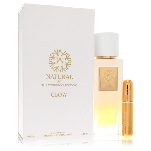 The Woods Collection Natural Glow by The Woods CollectionEau De Parfum Spray (Unisex) With Mini Refillable Spray 3.4 oz 3.4 oz / 100 ml