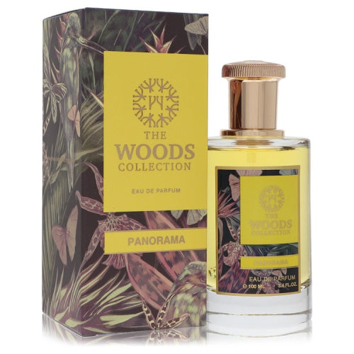 The Woods Collection Panorama by The Woods CollectionEau De Parfum Spray (Unisex) 3.4 oz 3.4 oz / 100 ml / Alcohol, Amber, Woody, Aldehyde,