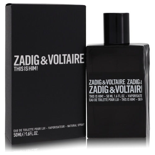 This is Him by Zadig & VoltaireEau De Toilette Spray 1.6 oz 1.6 oz / 50 ml / Alcohol, Amber, Woody, Aldehyde, Oils Men
