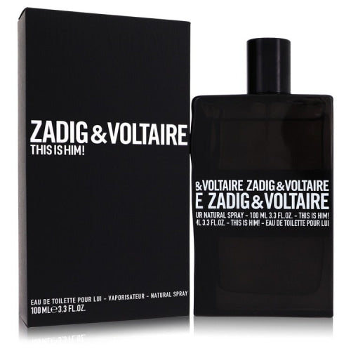 This is Him by Zadig & VoltaireEau De Toilette Spray 3.4 oz 3.4 oz / 100 ml / Alcohol, Amber, Woody, Aldehyde, Oils Men