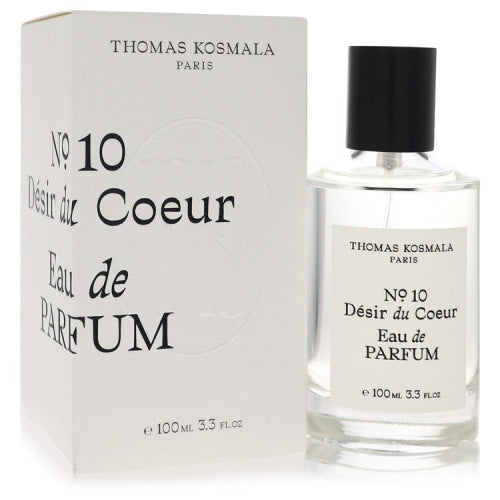 Thomas Kosmala No 10 Desir Du Coeur by Thomas KosmalaEau De Parfum Spray (Unisex) 3.4 oz 3.4 oz / 100 ml / Alcohol, Amber, Woody, Aldehyde,