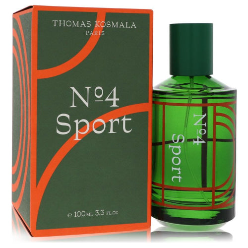 Thomas Kosmala No 4 Sport by Thomas KosmalaEau De Parfum Spray (Unisex) 3.4 oz 3.4 oz / 100 ml / Alcohol, Amber, Woody, Aldehyde, Oils