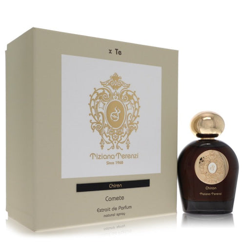 Tiziana Terenzi Chiron by Tiziana TerenziExtrait De Parfum Spray (Unisex) 3.38 oz 3.38 oz / 100 ml / Alcohol, Amber, Woody, Aldehyde, Oils
