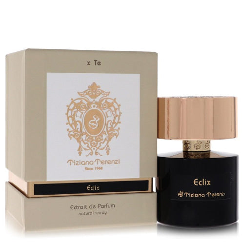 Tiziana Terenzi Eclix by Tiziana TerenziExtrait De Parfum Spray (unisex) 3.38 oz 3.38 oz / 100 ml / Alcohol, Amber, Woody, Aldehyde, Oils