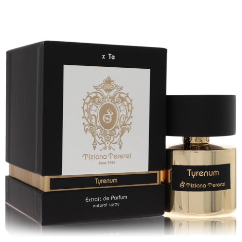 Tiziana Terenzi Tyrenum by Tiziana TerenziExtrait De Parfum Spray (Unisex) 3.4 oz 3.4 oz / 100 ml / Alcohol, Amber, Woody, Aldehyde, Oils
