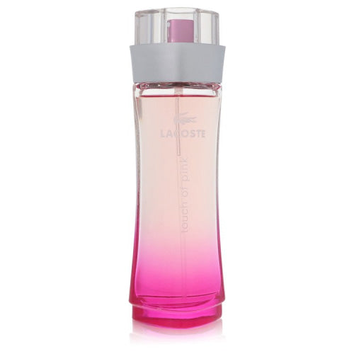 Touch of Pink by LacosteEau De Toilette Spray (Tester) 3 oz 3 oz / 90 ml / Alcohol, Amber, Woody, Aldehyde, Oils Women