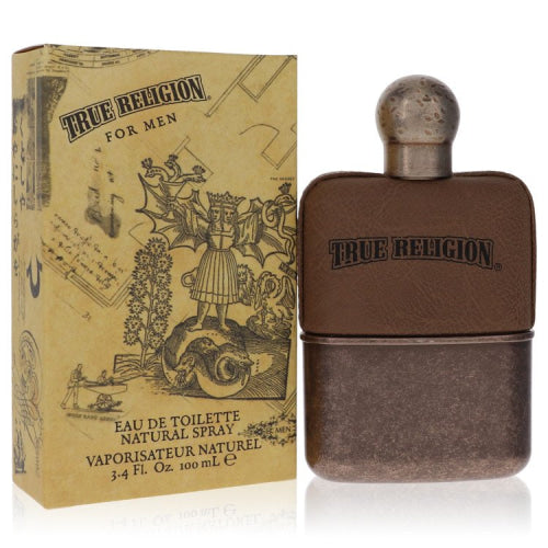 True Religion by True ReligionEau De Toilette Spray 3.4 oz 3.4 oz / 100 ml / Alcohol, Amber, Woody, Aldehyde, Oils Men