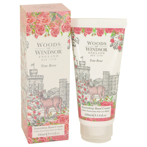 True Rose by Woods of WindsorHand Cream 3.4 oz 3.4 oz / 100 ml / Alcohol, Amber, Woody, Aldehyde, Oils Women