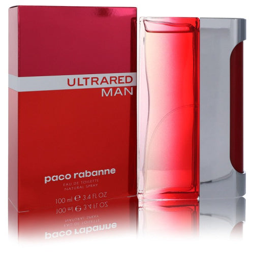 Ultrared by Paco RabanneEau De Toilette Spray 3.4 oz 3.4 oz / 100 ml / Alcohol, Amber, Woody, Aldehyde, Oils Men