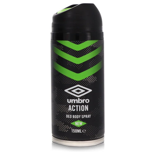 Umbro Action by UmbroDeo Body Spray 5 oz 5 oz / 150 ml / Alcohol, Amber, Woody, Aldehyde, Oils Men