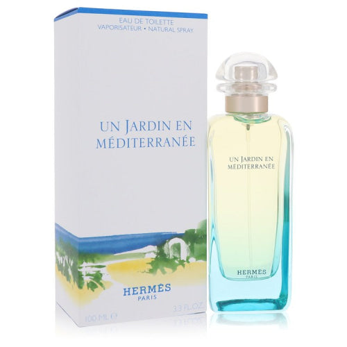 Un Jardin En Mediterranee by HermesEau De Toilette Spray (Unisex) 3.4 oz 3.4 oz / 100 ml / Alcohol, Amber, Woody, Aldehyde, Oils Unisex