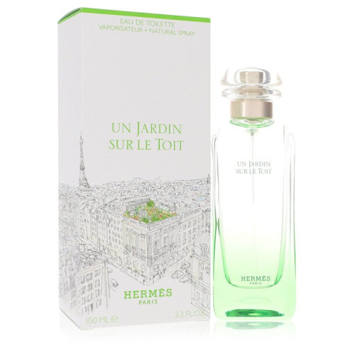 Un Jardin Sur Le Toit by HermesEau De Toilette Spray 3.3 oz 3.3 oz / 100 ml / Alcohol, Amber, Woody, Aldehyde, Oils Women