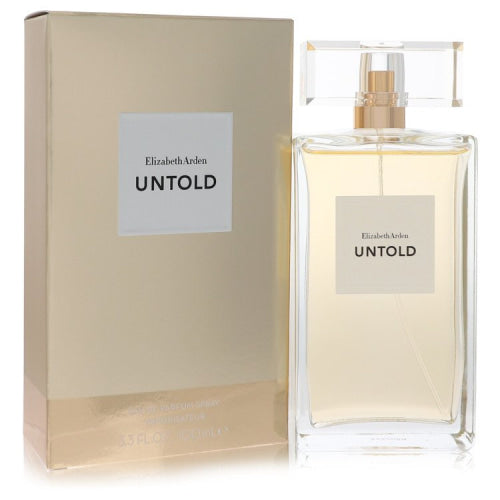 Untold by Elizabeth ArdenEau De Parfum Spray 3.3 oz 3.3 oz / 100 ml / Alcohol, Amber, Woody, Aldehyde, Oils Women