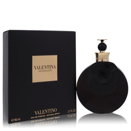Valentino Assoluto Oud by ValentinoEau De Parfum Spray 2.7 oz 2.7 oz / 80 ml / Alcohol, Amber, Woody, Aldehyde, Oils Women