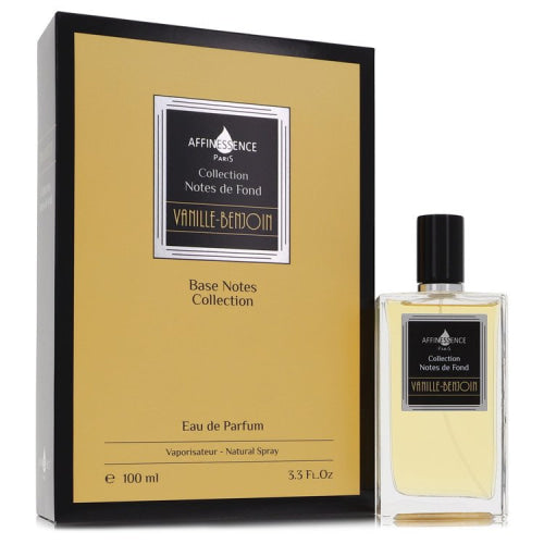 Vanille Benjoin by AffinessenceEau De Parfum Spray (Unisex) 3.4 oz 3.4 oz / 100 ml / Alcohol, Amber, Woody, Aldehyde, Oils Unisex