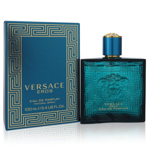 Versace Eros by VersaceEau De Parfum Spray 3.4 oz 3.4 oz / 100 ml / Alcohol, Amber, Woody, Aldehyde, Oils Men